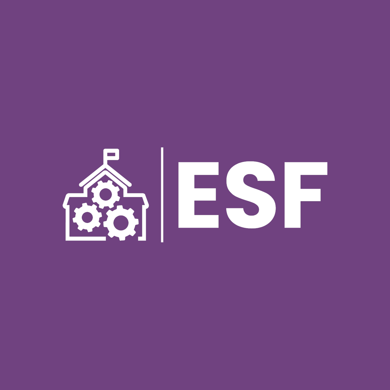 ESF logo white acronym only View Editable Title/Date Flyer PDF