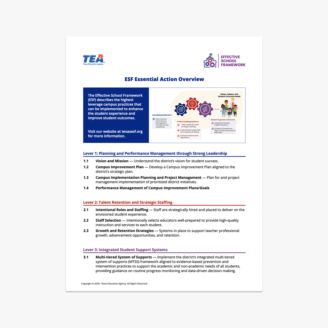esf ea overview View Editable Title/Date Flyer PDF